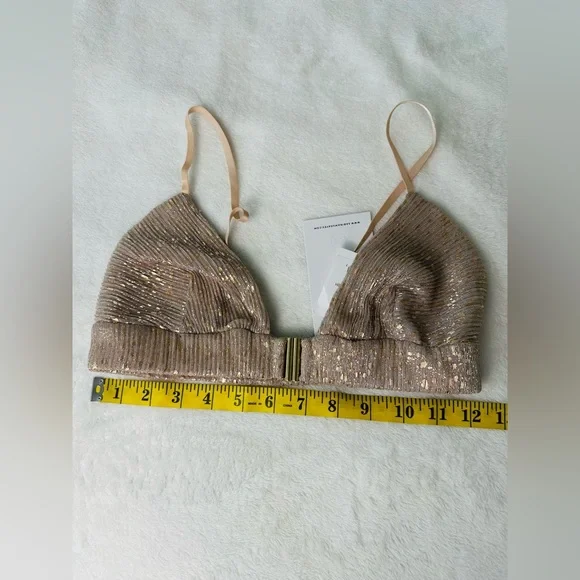Sabina Musayev Lupeta Bra Pearl Blush Size Small - Picture 6 of 10